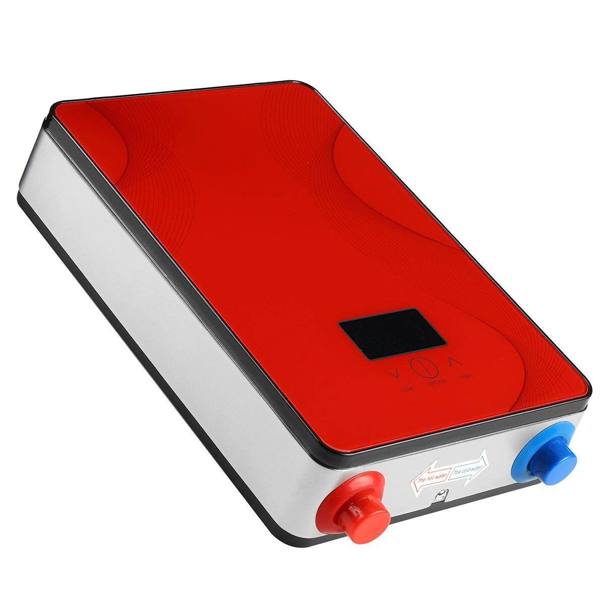 6.5KW 220V Electric Tankless Water Heater Instant Hot Boiler Bathroom Shower Water Heating Tools
