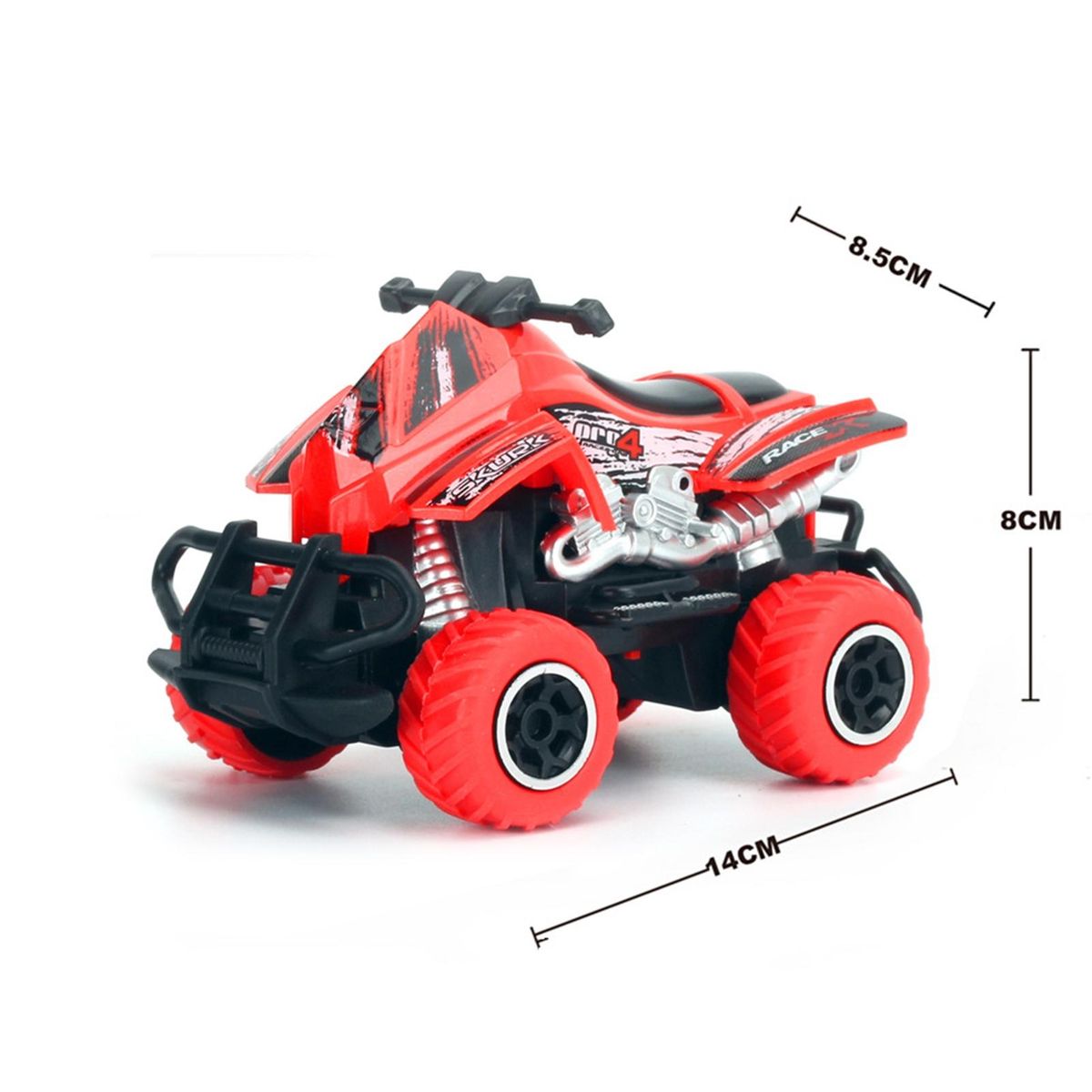 Remote Control Car Miniature Off-road Rc Car Toy Beach for Boys Red