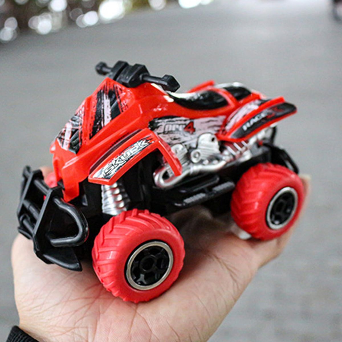 Remote Control Car Miniature Off-road Rc Car Toy Beach for Boys Red