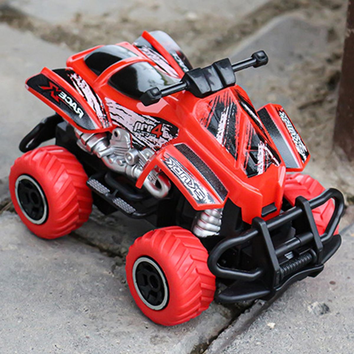 Remote Control Car Miniature Off-road Rc Car Toy Beach for Boys Red