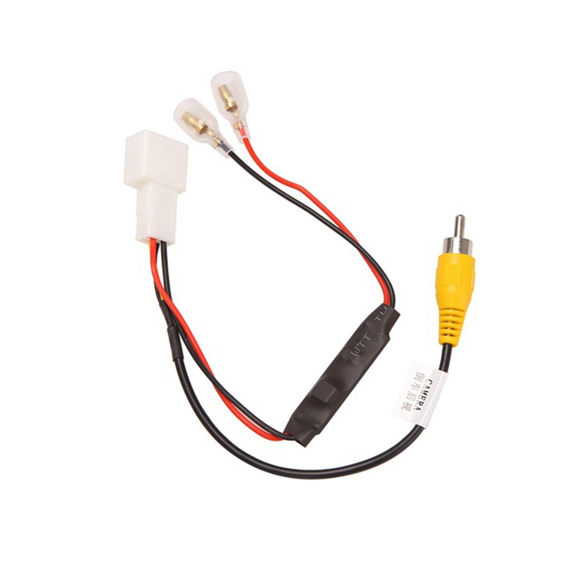 2Pcs 4 Pin Car Reverse Camera Retention Wirin