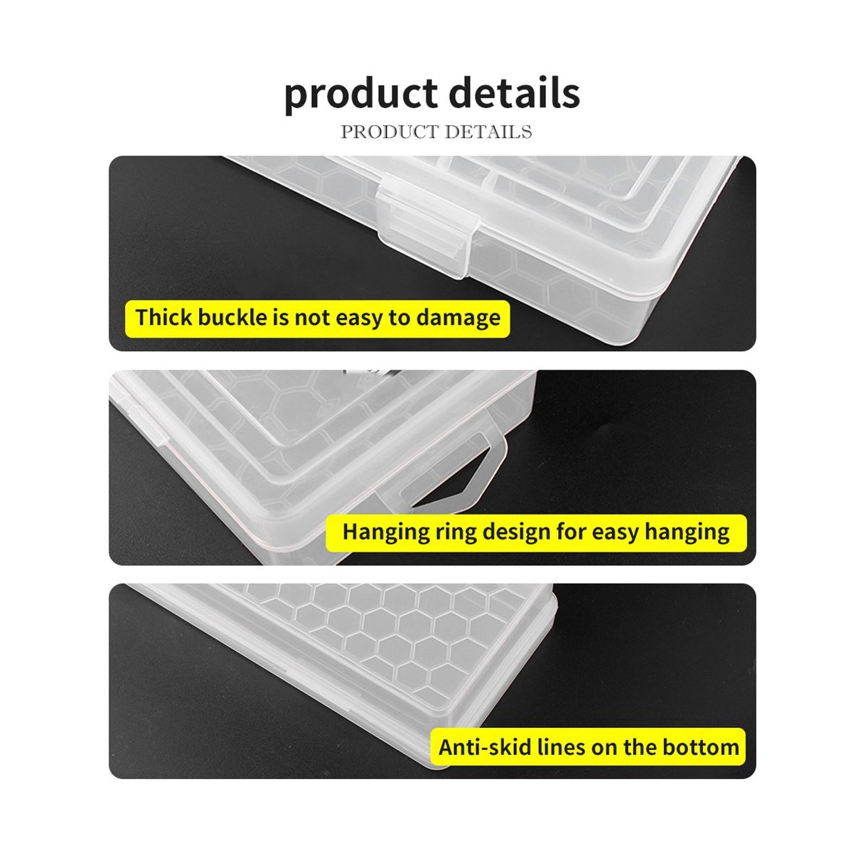 2Pcs Finishing Box Electric Soldering Iron Storage Box