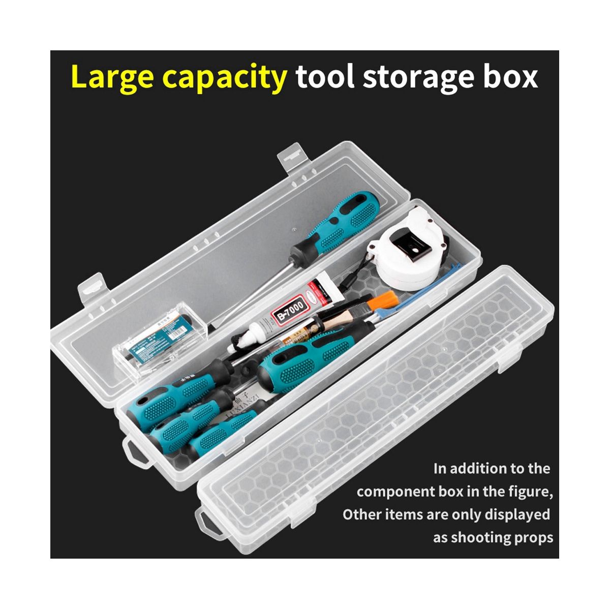 2Pcs Finishing Box Electric Soldering Iron Storage Box