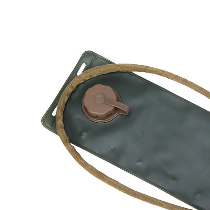 Water Bladder Hydration Backpack Bag Rucksack Water Khaki 2.5L 16x39cm