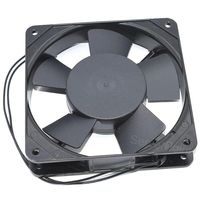 New 12025 Cooler YY12025HBL2 AC 220V 2-Wire 120*120*25MM 0.1/0.9A Double Ball Bearing Cooling 18/16W Fan