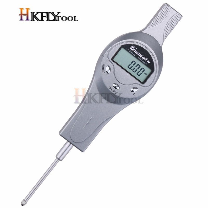 GUANGLU Digital Indicator 0-50mm/0.01mm Inch/Metric 0-30mm Dial Indicators Electronic Test Gauge Micrometer Measuring Tool