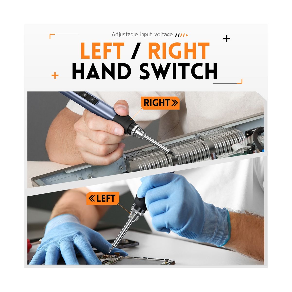 FNIRSI HS-01 Smart Electric Soldering Iron PD 65W