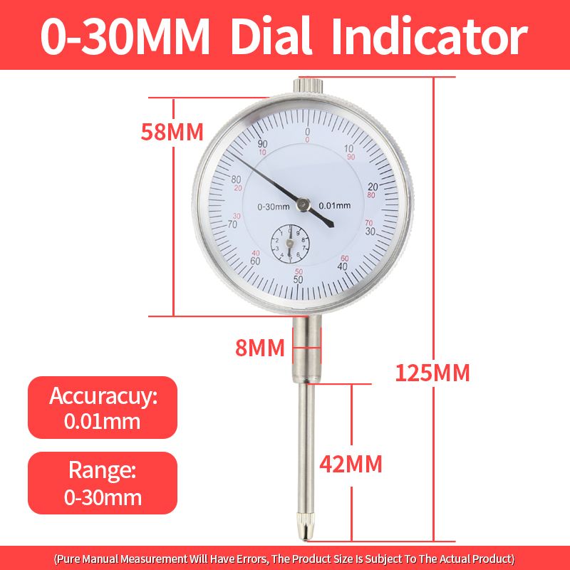 Dial Indicator Magnetic Holder Diaauge Magnetic Stand Base Micrometer Measuring Tool Hour Type Indicator Measurement Tools
