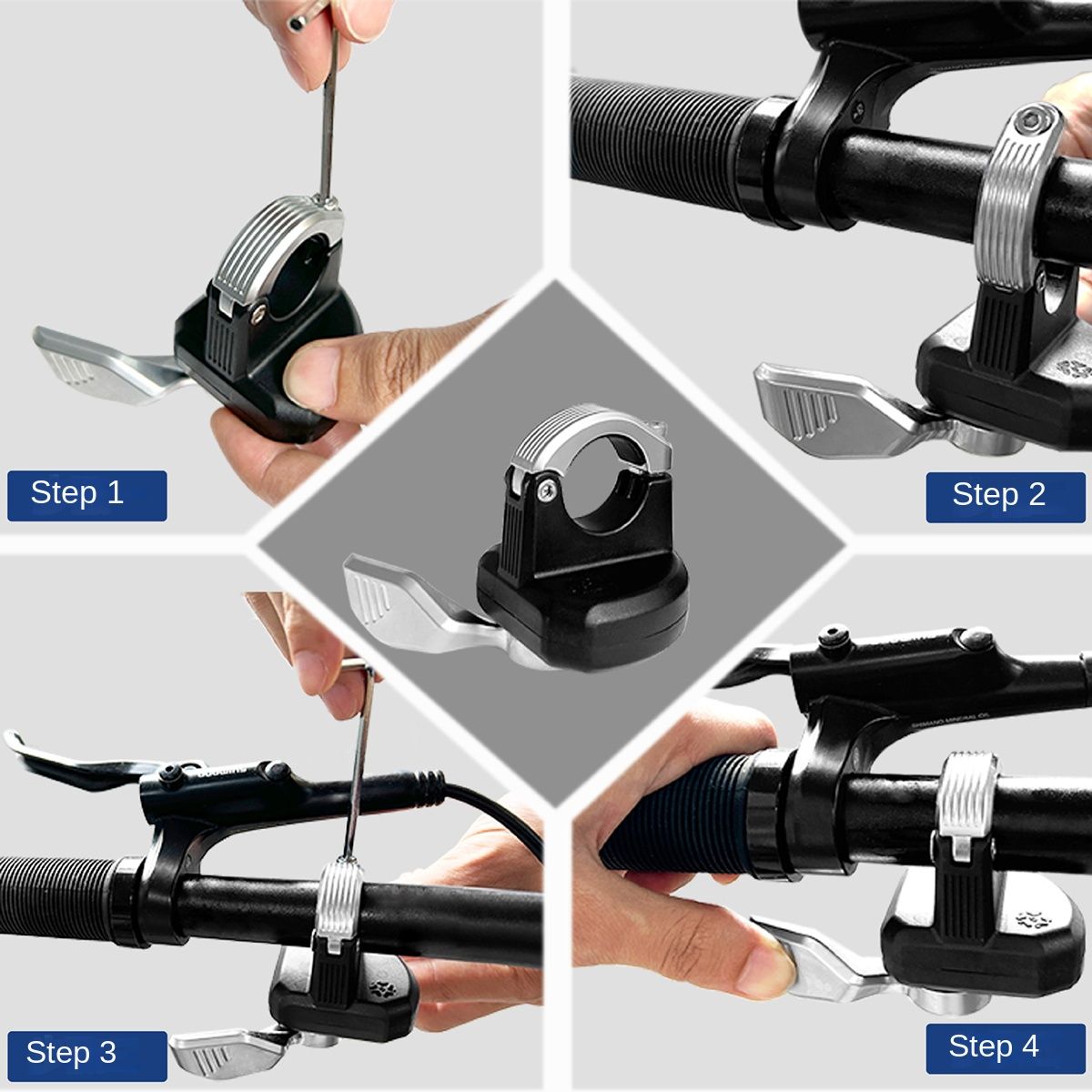 Electric Bicycle Thumb Throttle for Bafang BBS01 02 BBSHD Middle Motor Bicycle Modification Accessories 108-2