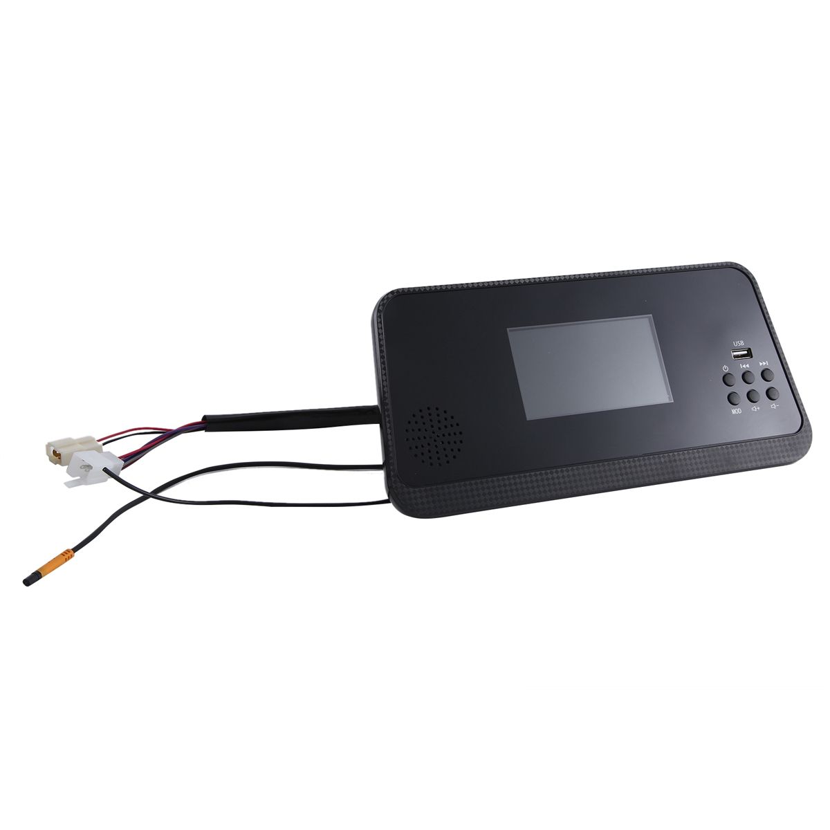 4.3 Inch 3-Wheel Electric Vehicle Dashboard Meter 48V 60V 72V MP3+BT+Reversing Camera for 4-Wheel Electric Vehicle