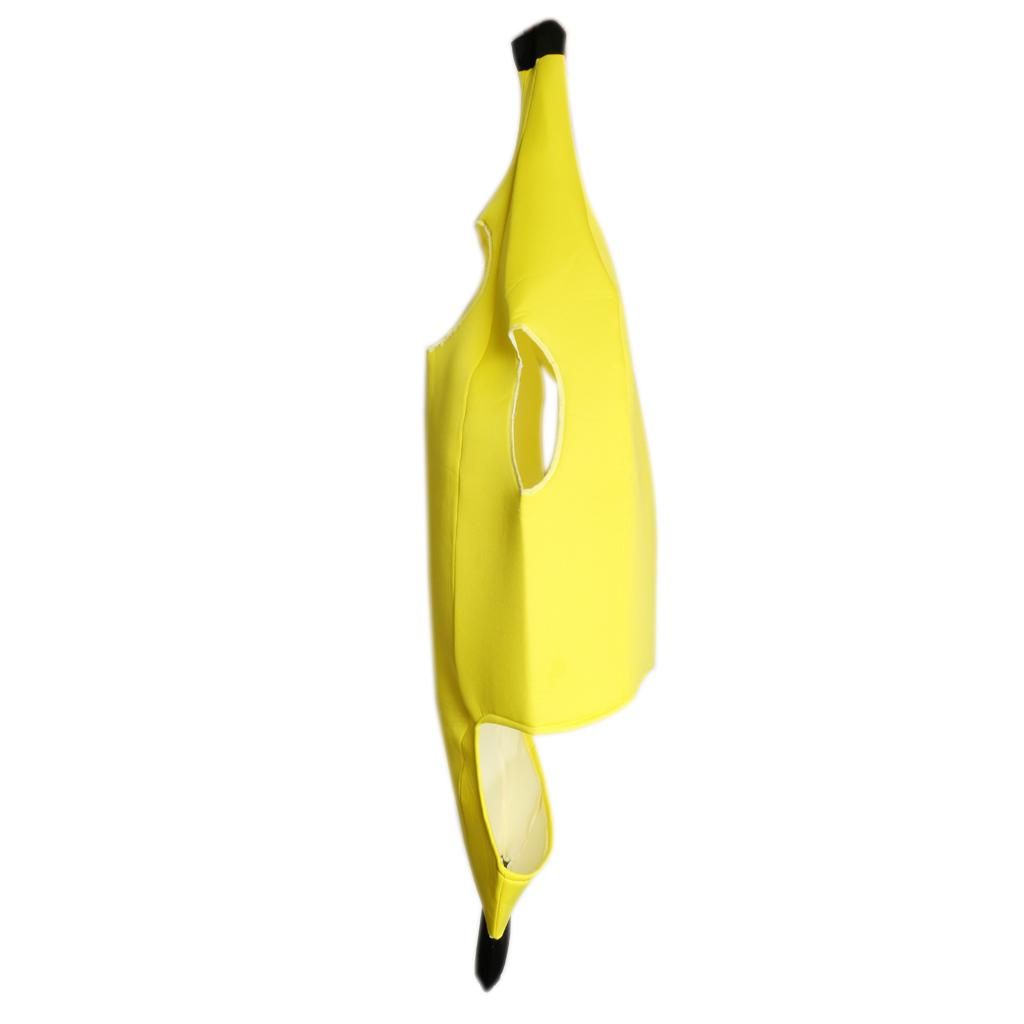 Funny Adult Banana Fancy Dress Costume Outfit