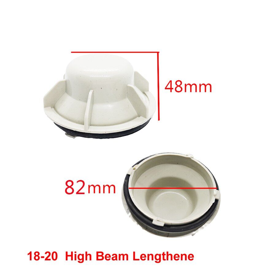 For Toyota Highlander 15-17 18-20 Headlamp Rear Cover Dust