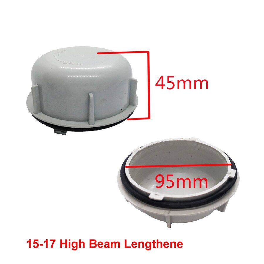 For Toyota Highlander 15-17 18-20 Headlamp Rear Cover Dust