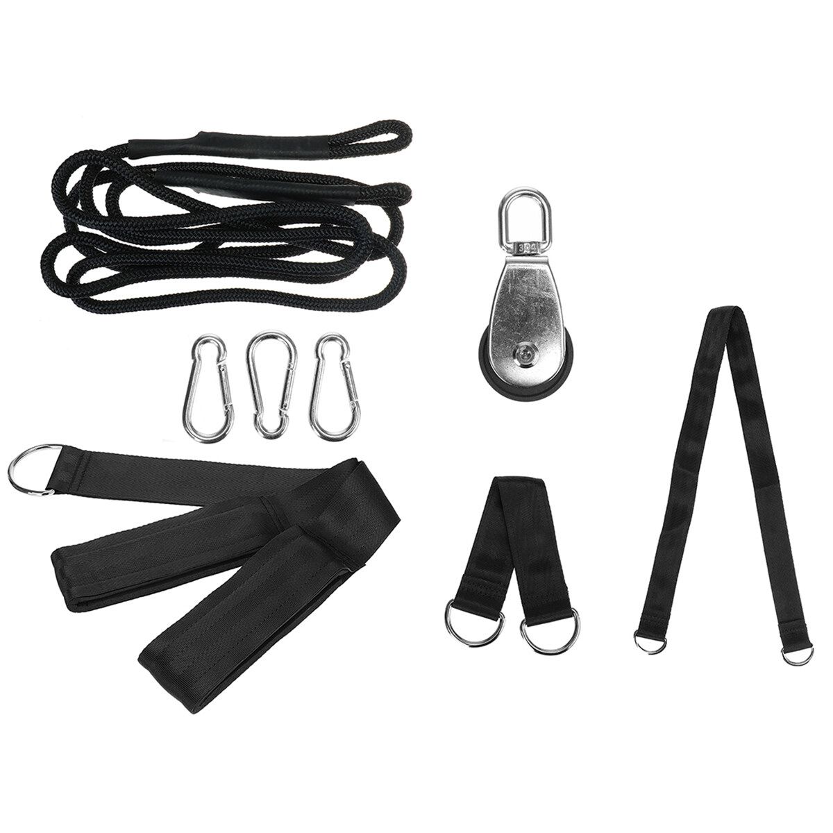 DIY Home Gym Fitness Arm Triceps Trainer Workout Weight Lifting Pull Rope Pulley