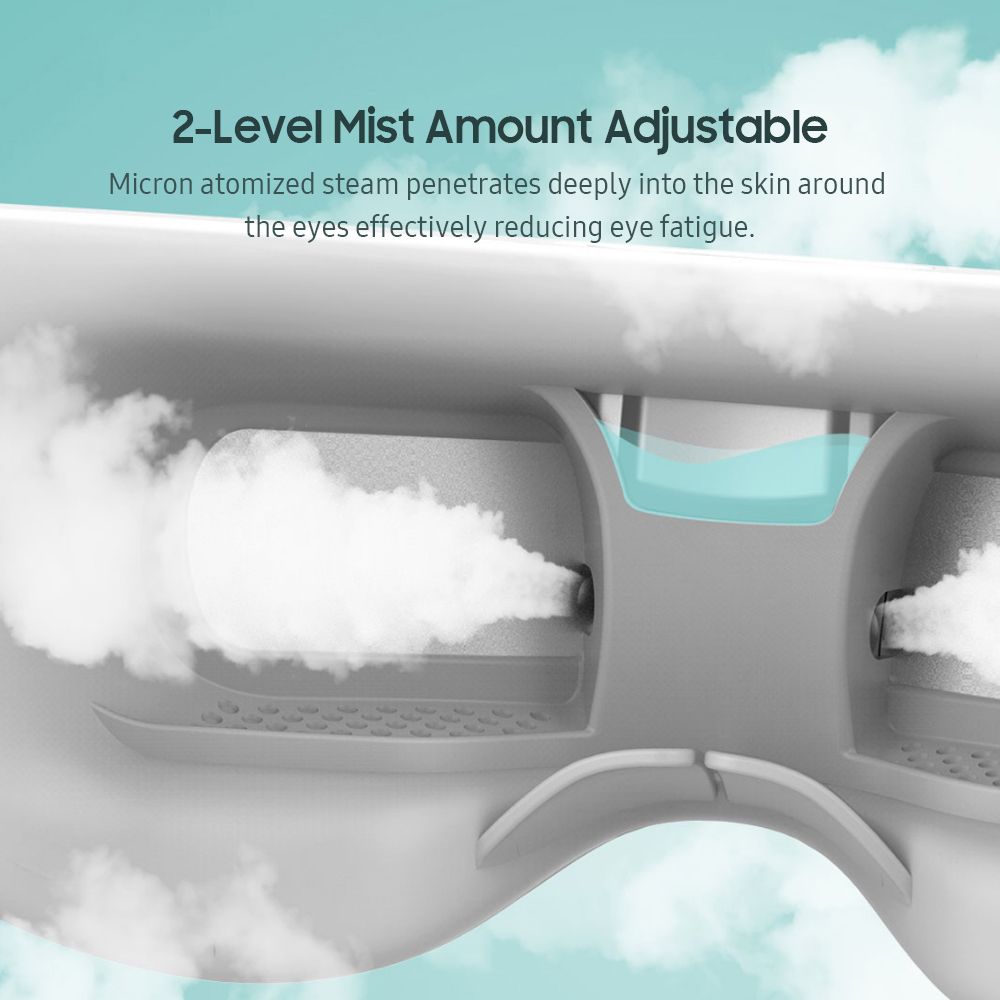 Hipee Smart Steam Eye Mask Portable Rechargeable Eye Heat