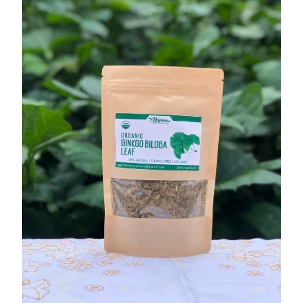 Organic Ginkgo Biloba Leaves - 450g