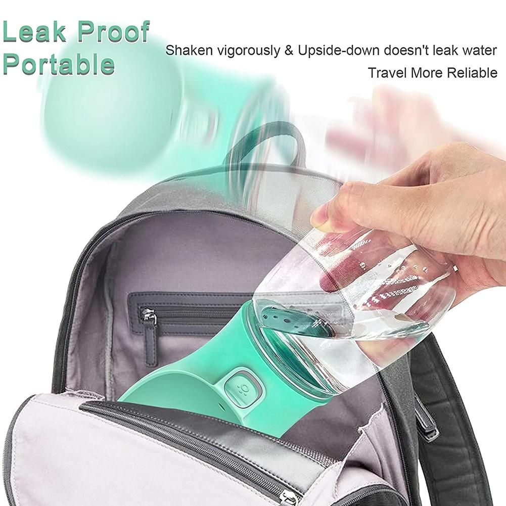 Portable Dog Bottle Water Dispenser Gourd Puppy Kitten Cat