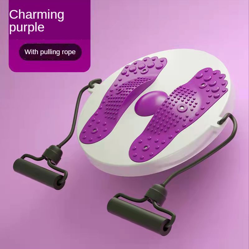 Twister Plate Twist Board Magnet Plate Twist Disk Slimming Legs Fitness Twist Waist-Yellow