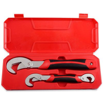 (Box Set)Hot Adjustable Spanner Multi-function Universal Wrench Tool Home Repair Key Hand Tool Multi Purpose Universal Pipe Wrench WJ
