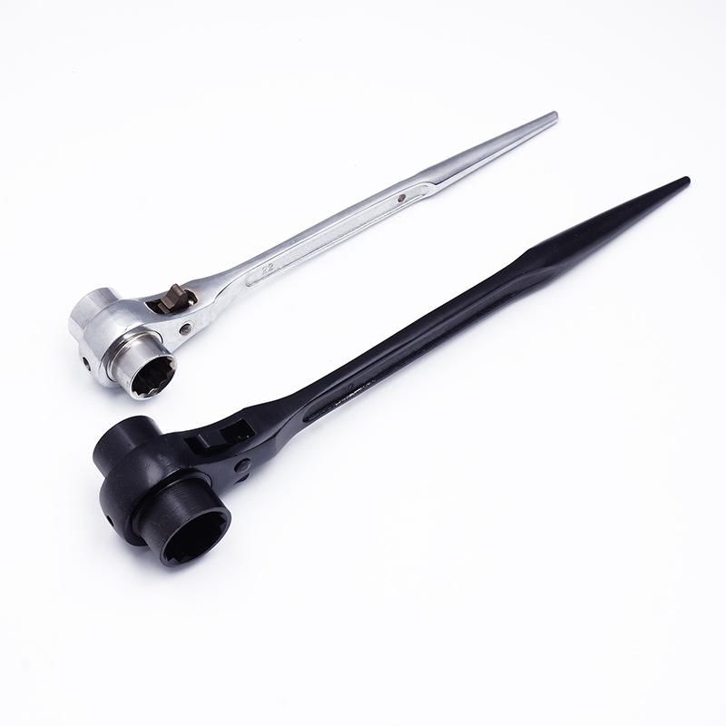Manual wrench 1pcs Scaffold Ratchet Wrench 22-24mm