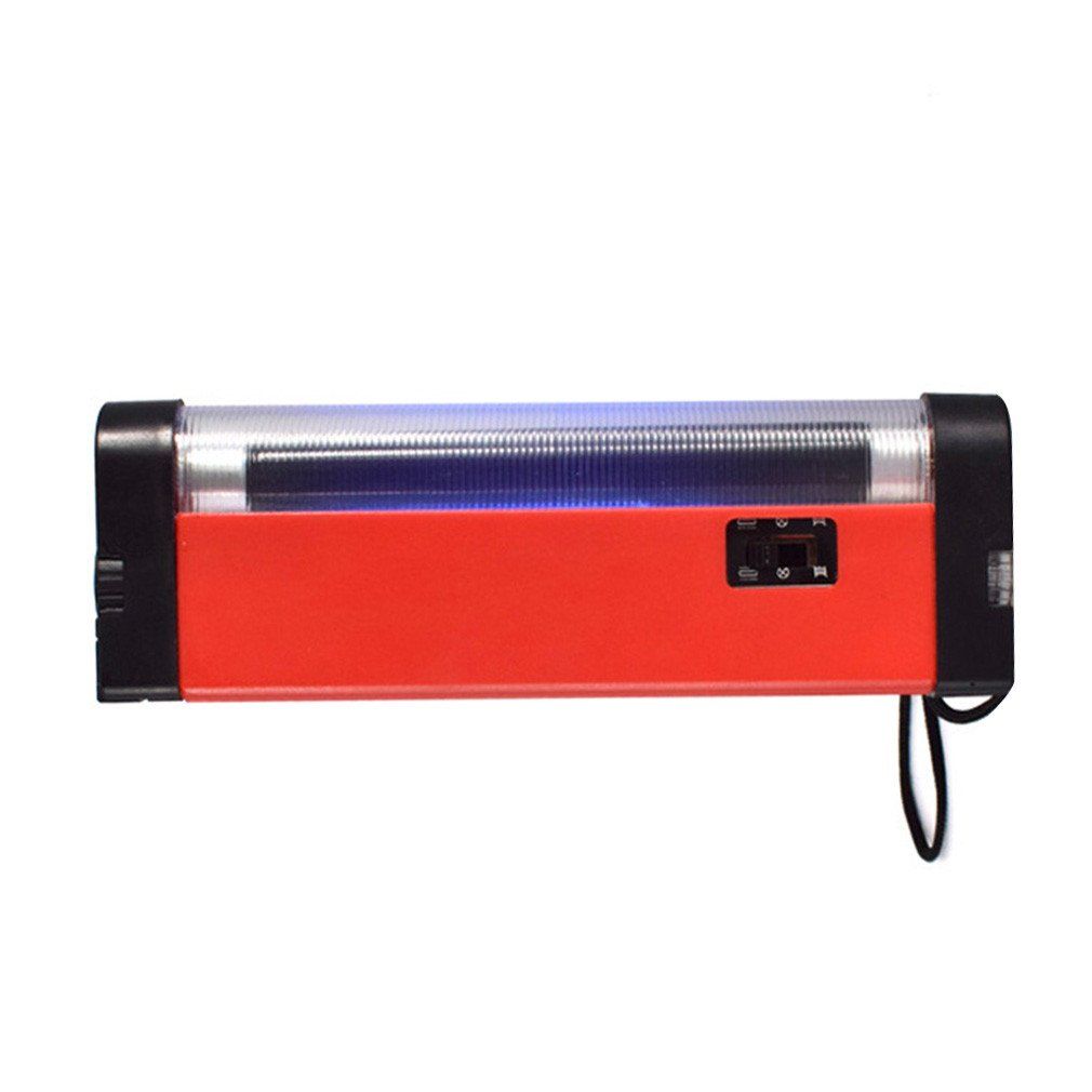 Curing Glue UV Lamp  Resin  Curing Special Lamp Set Tool  Car Front Windshield Glass Crack Repair Tool 1 Piece-red-L