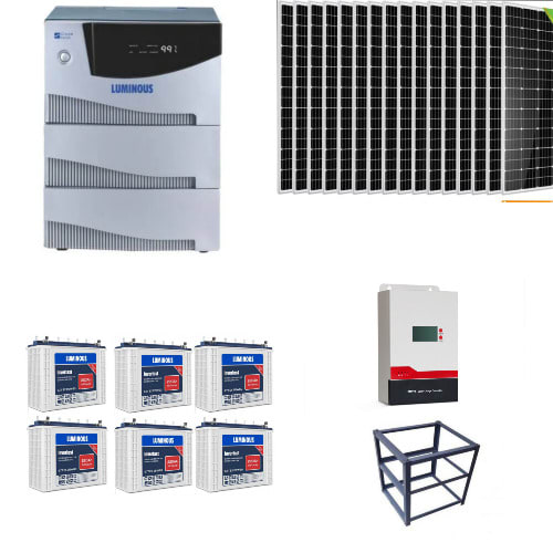 5kva 96v Luminous Inverter + 200a Deep Cycle Batteries