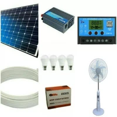 1000 Watts Ultimate Home/office Power Solution Combo With Rechargeable Fan
