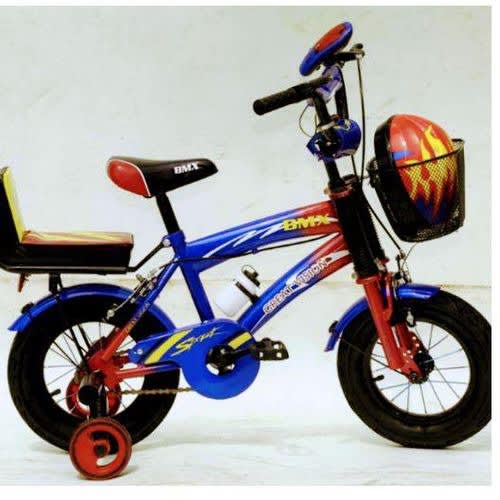 Kids Bicycle With Carrier And Helmet - Size 16