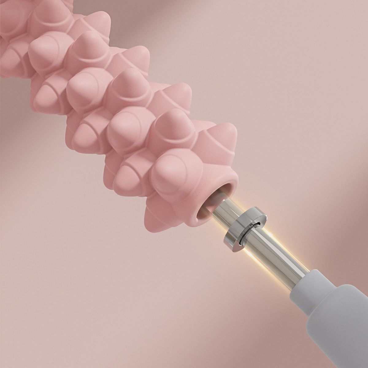 Yoga Stick Full Body Muscle Massager Roller Stick Pink