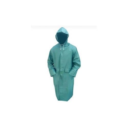 Water Proof Rain Coat With Hood - Green