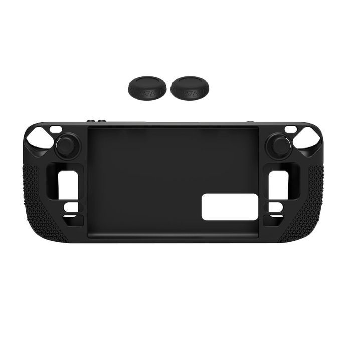 Protective Case Non-Slip Anti-Slip Particles For Steam Deck Black