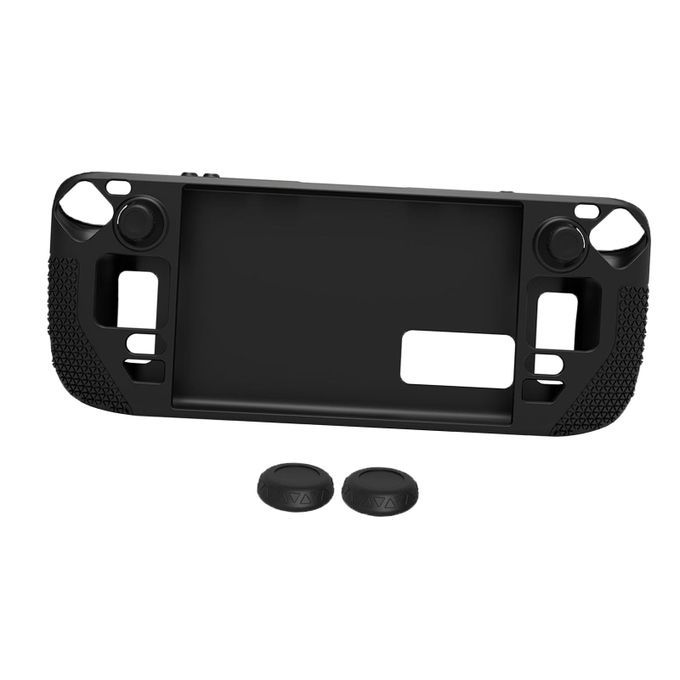 Protective Case Non-Slip Anti-Slip Particles For Steam Deck Black
