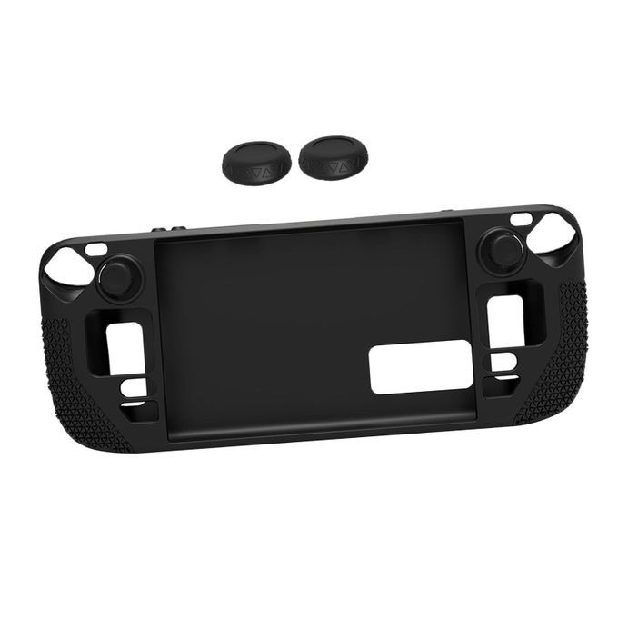 Protective Case Non-Slip Anti-Slip Particles For Steam Deck Black