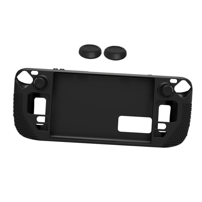 Protective Case Non-Slip Anti-Slip Particles For Steam Deck Black