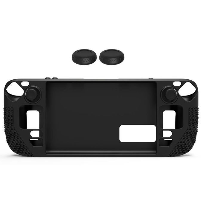 Protective Case Non-Slip Anti-Slip Particles For Steam Deck Black