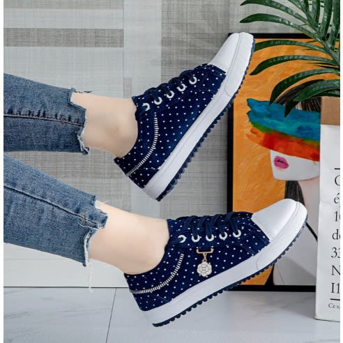Poker Dot Ladies Shoes