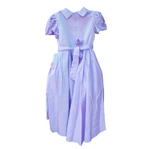Girl’s Party Knee Length Ball Dress -Lilac
