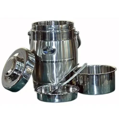 Stainless Steel Vacuum Thermos Food Flask - 2000ml