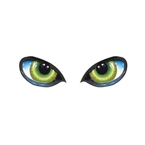 1 Pair Cat Eye Car Sticker