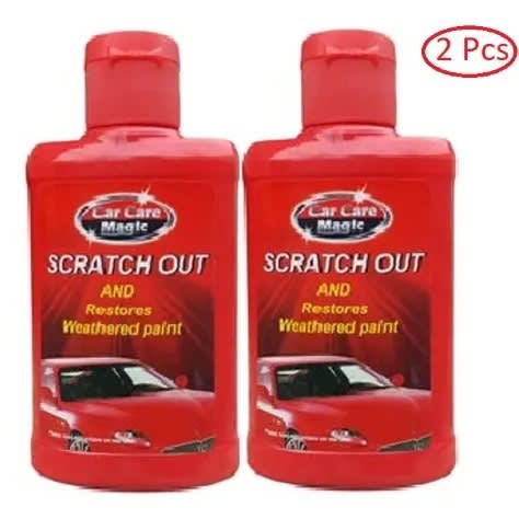 2pc Car Care Magic Scratch Out And Restores Weathered Paint - 120g