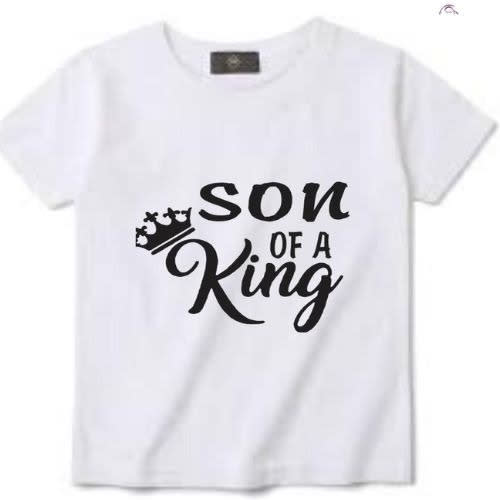Kids Children T-shirt For Boys - Son Of A King