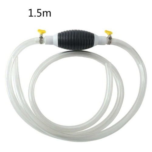 High Flow Siphon Hand Pump Portable Manual Car Fuel Transfer Pump- 1.5m