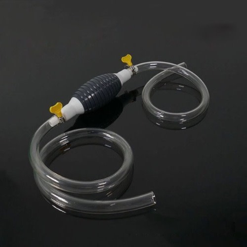 High Flow Siphon Hand Pump Portable Manual Car Fuel Transfer Pump- 1.5m