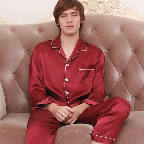 Men Silk Pyjamas