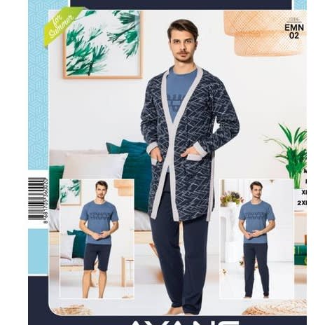 4 In 1 Men Pyjamas Set