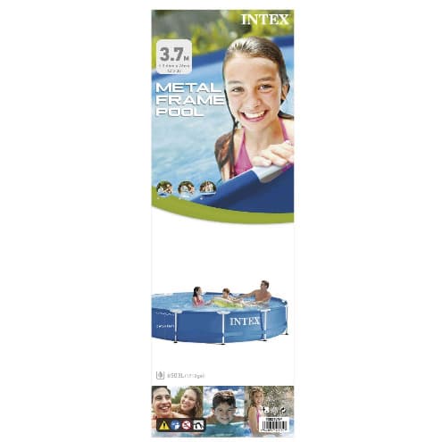 12ft X 30"  Round Frame Pool Without Filter Pump