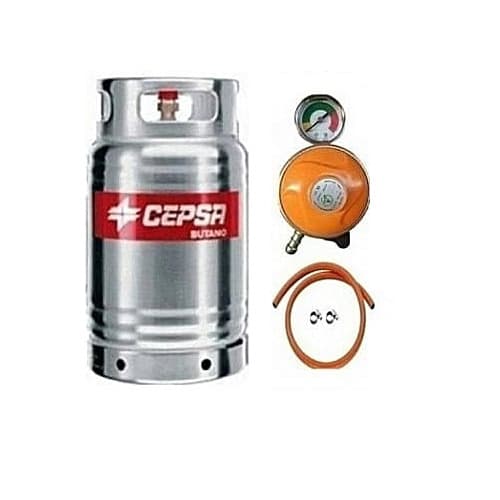 Gas Cylinder Stainless With Regulator And Hose-12.5kg