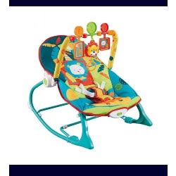 Sahara Educational Infant To Toddler Activity Baby Rocker