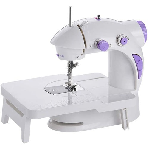Portable Mini Electric Sewing Machine With Extension Sewing Board