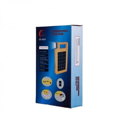 Solar Rechargable Light And Phone Charger